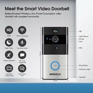 Wireless Smart WiFi Video Doorbell Camera